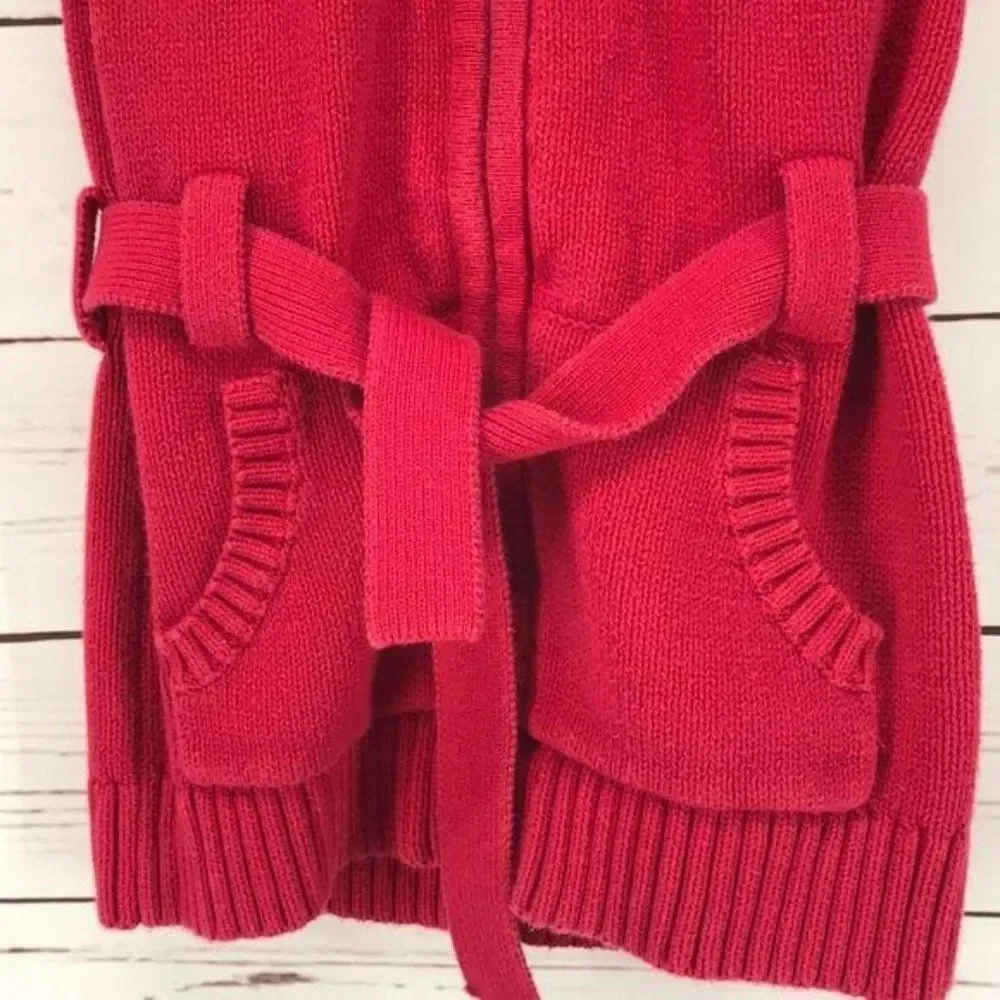 Gymboree Red Sleeveless Argyle Sweater‎ Vest